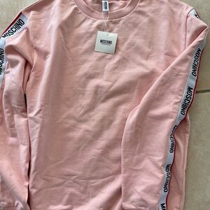 Moschino Pink Long Sleeve Shirt
